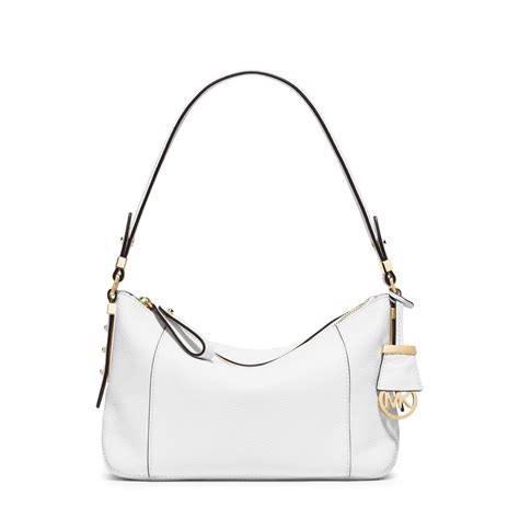 white michael kors shoulder bag